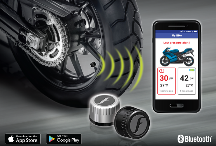 Bluetooth Tire Pressure Monitors - FOBO 2– Segway Los Angeles