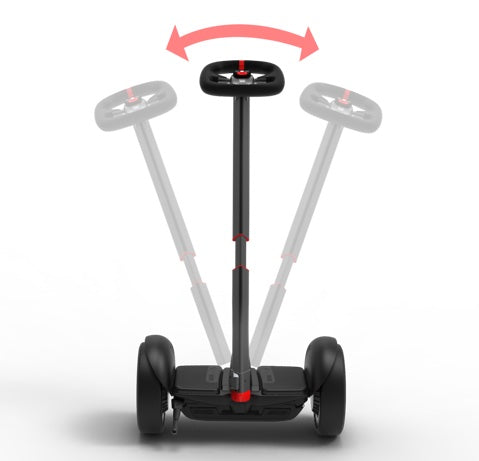 Ninebot S & S MAX Smart Self-Balancing Electric Scooter - Powerful Motor,  Up to 13.7 & 23.6 Miles, 10 & 12.4 mph, Hoverboard w/t LED Light,  Compatible